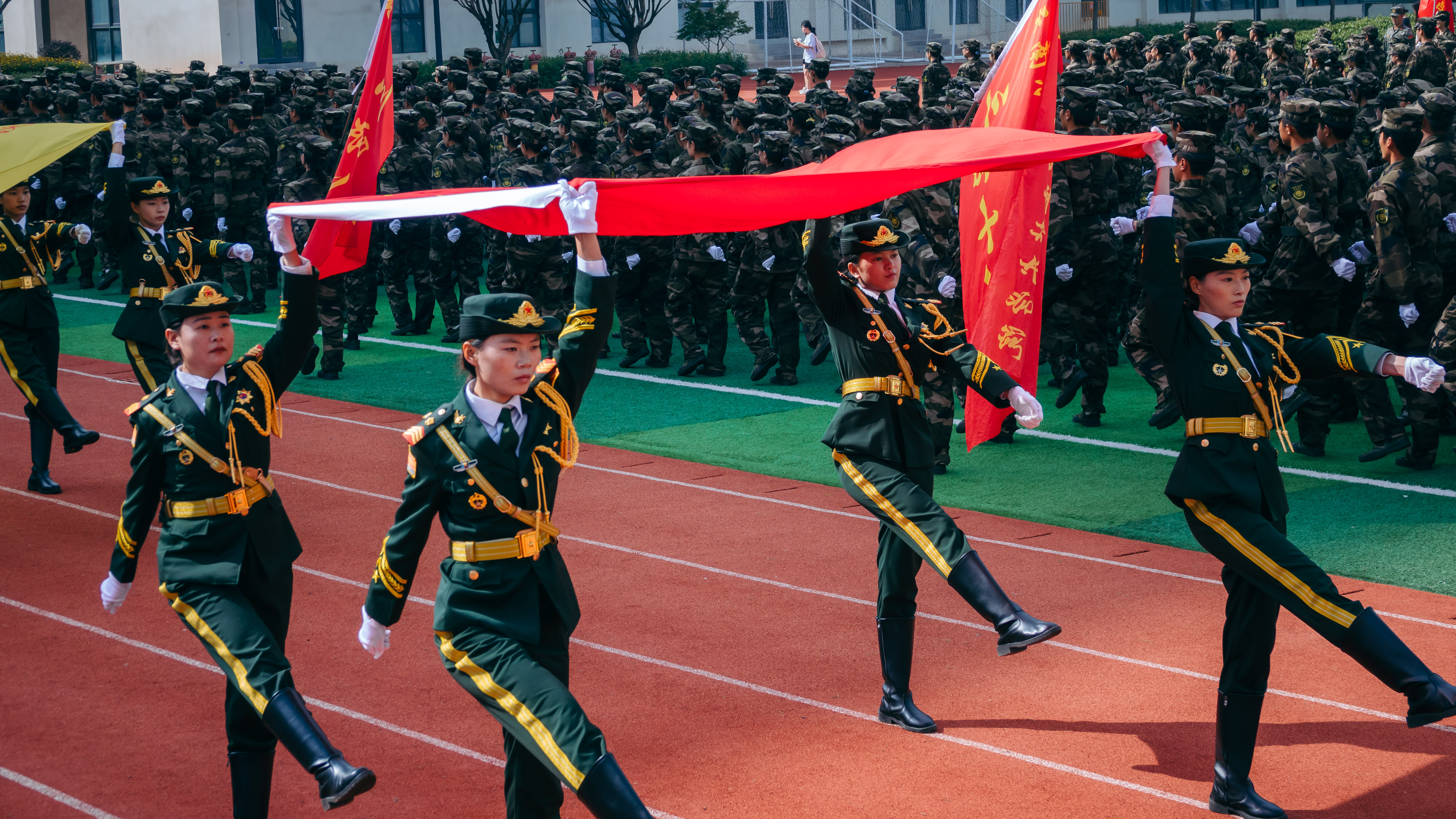 云南农业职业技术学院安宁校区新生军训结业典礼暨表彰大会圆满落幕